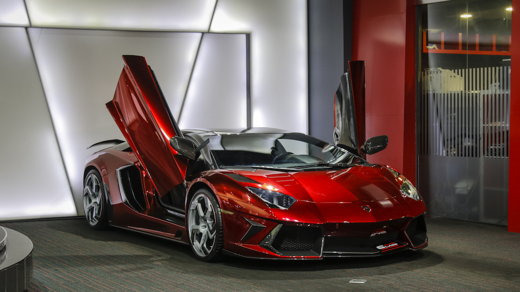 LAMBORGHINI Aventador LP700-4  Bespoke by Mansory